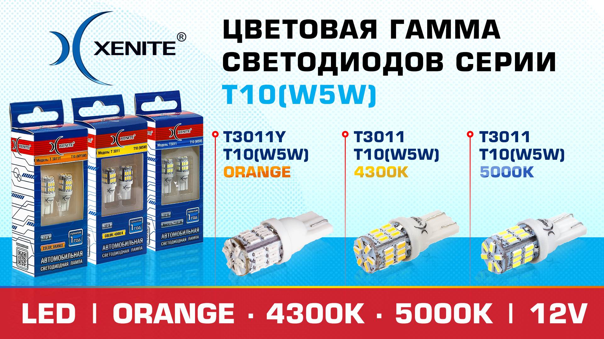 Светодиодные лампы Xenite 11-ой серии