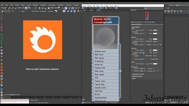What options Corona Renderer offers for any material (Part a - in Urdu) смотреть онлайн