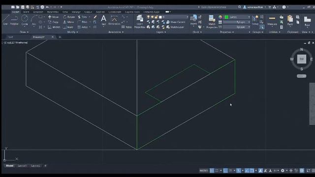 Isometric Projection AUTOCAD смотреть онлайн