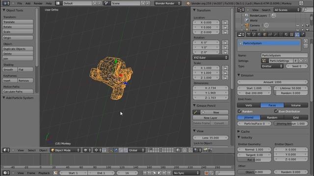 Blender Tutorial I Solidify Modifier смотреть онлайн