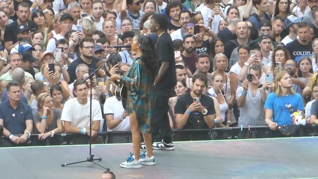 H.E.R. Best Part Feat. Miles Canton (Daniel Caesar cover) @Stade de France Paris 17/07/2022 смотреть онлайн