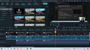 Монтаж видео в Филмора ( Filmora ) С совместной записью на OBS Streamlabs