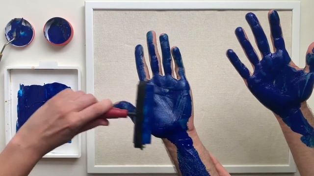 Blue prints with Yves Klein смотреть онлайн