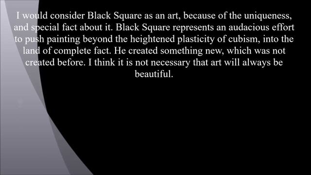 Is black Square art or not? смотреть онлайн