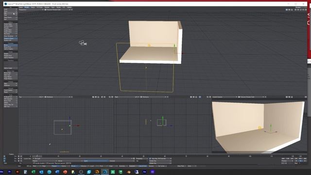 Creating a scene in Lightwave 3D смотреть онлайн