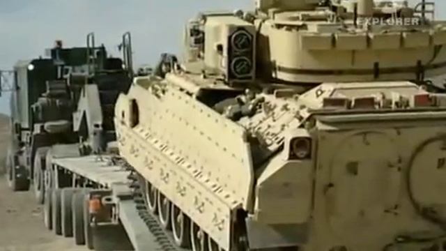 Мегамашины   Самый крупный в мире танковый тягач Oshkosh M1070