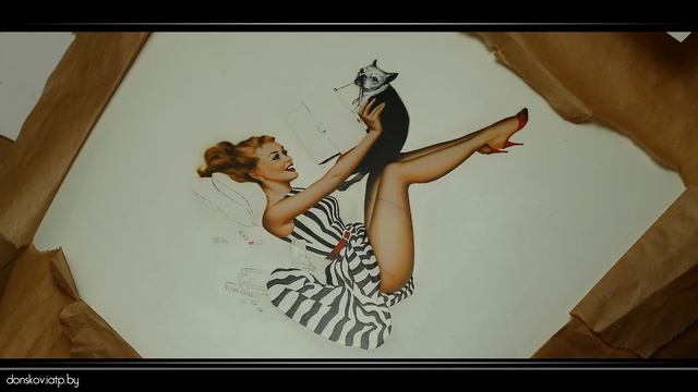 Pin Up аirbrush Hleb Donskov смотреть онлайн