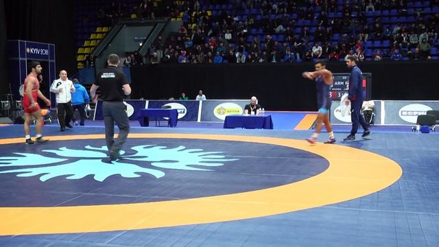 Qualif  GR   72 Kg ARM ARMAN BAGHDASARYAN FRA ARTAK MARGARYAN