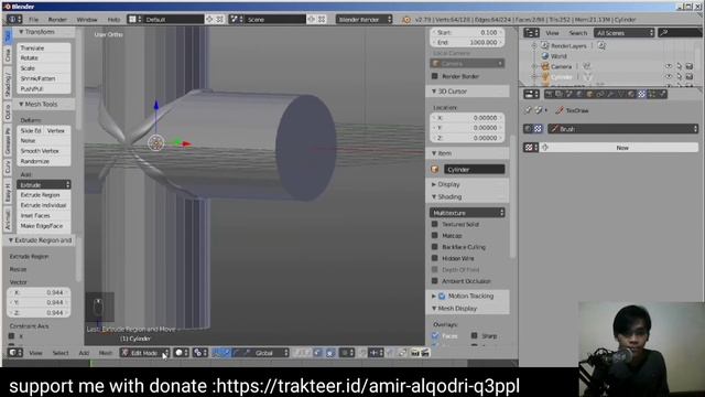 Tutorial Blender 3D - Membuat Efek Las смотреть онлайн