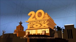 20th Century Fox and Fox Searchlight Pictures Logos (Blender)