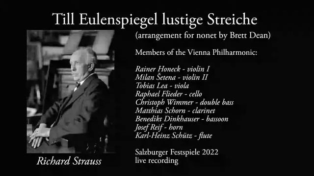Richard Strauss - Till Eulenspiegel lustige Streiche (arr. for nonet) - Wiener Philharmoniker смотреть онлайн