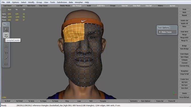 Topogun: Edgeloop Retopology For Animation - 3dmotive