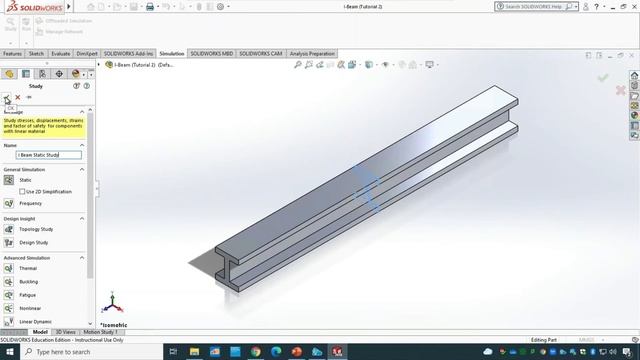 CAD/CAE Bootcamp - Session 8 - Introduction to FEA using Solidworks смотреть онлайн