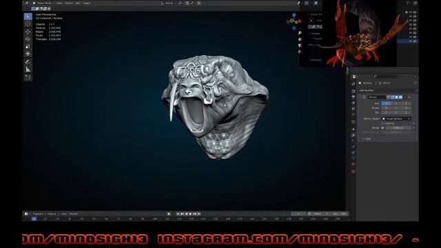 Sculpting (Blender 3.3) смотреть онлайн
