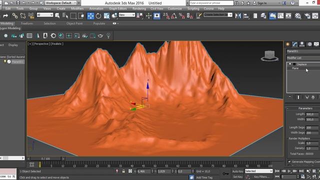 REALIST MOUNTAIN 3DS MAX MODELING (3ds Max Mountain Environment Modeling )