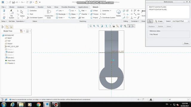 6.1 Knuckle Joint using Creo - Part 1 смотреть онлайн