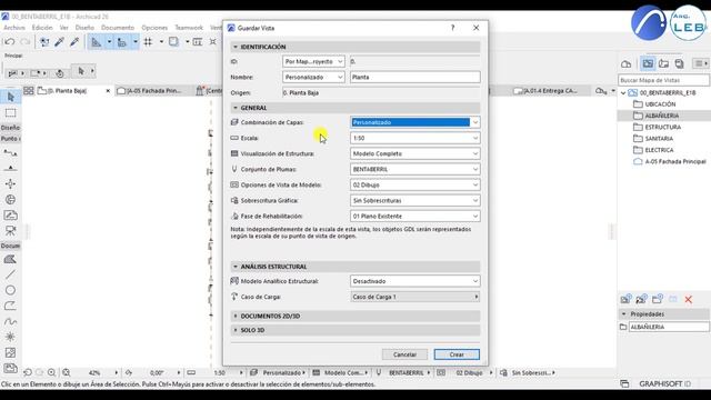 Configuración de Plano en Archicad смотреть онлайн