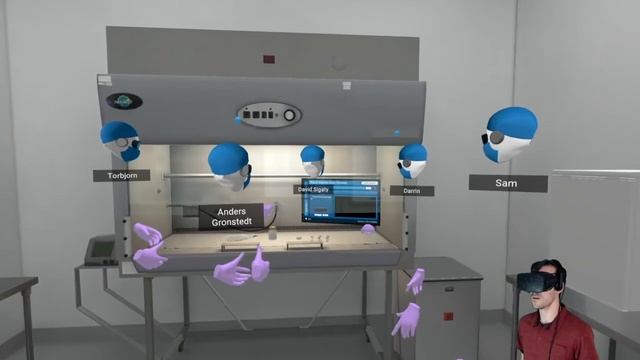 Multi-user pharma VR Simulation by Gronstedt Group смотреть онлайн