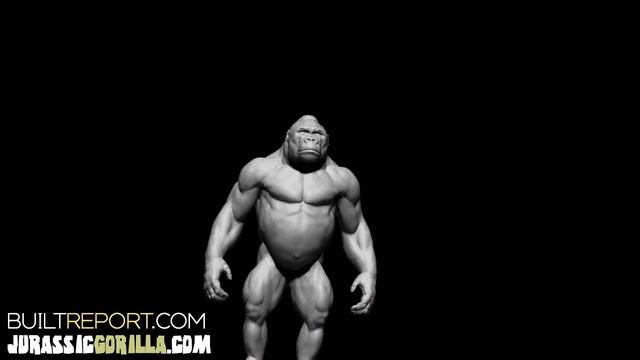 Gorilla Timelapse ZBrush Sculpture Part 3 смотреть онлайн