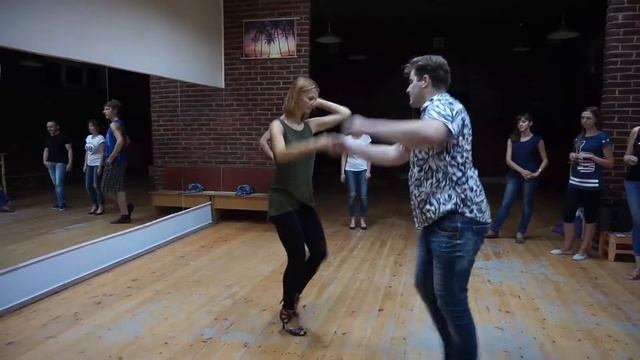 Bachata Combo #3, Maryana & Yura, La Salsa Lviv, August 2016