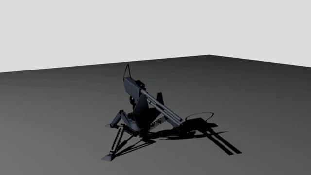 Turret Front Flip Animation смотреть онлайн