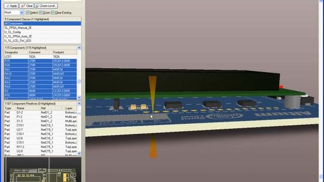 14 - Altium Designer, 3D PCB i sinhronizacija смотреть онлайн