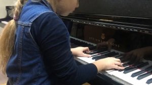 Екатерина Яновская    этюд 21 К. Черни опус 299