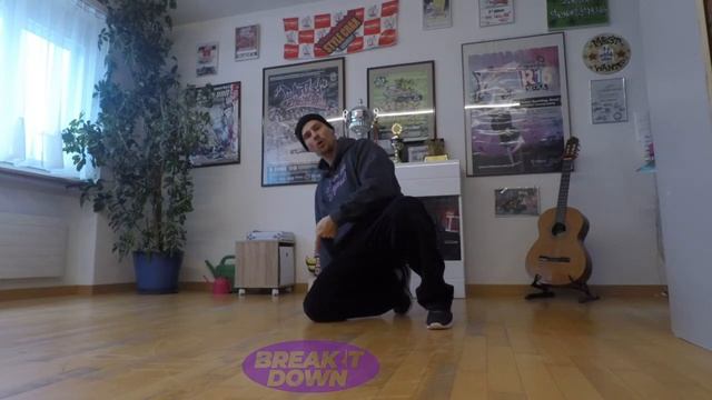 How To Break for Beginners | Knee Rock To Hook | Footwork Foundation | Break It Down смотреть онлайн