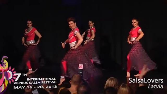 SalsaLovers (Latvia) / 7th Int'l Vilnius Salsa Festival 2013 смотреть онлайн