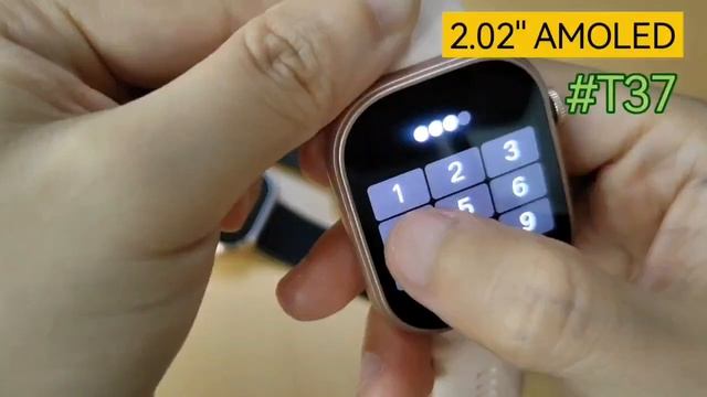 2.02" AMOLED Display Transparent interface 65Hz refresh rate less bezel smartwatch смотреть онлайн
