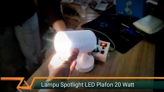 Lampu Spotlight LED Plafon 20 Watt смотреть онлайн