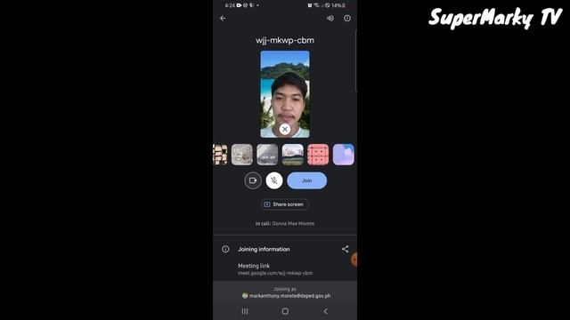 HOW TO CHANGE GOOGLE MEET BACKGROUND USING MOBILE PHONE | PART 2 смотреть онлайн