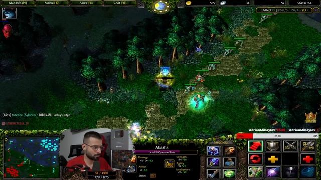 DOTA QUEEN OF PAIN vs TINKER: CARRY BUILD (MEGA HARD GAME) смотреть онлайн