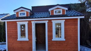 Красивый хозблок в Голландском стиле