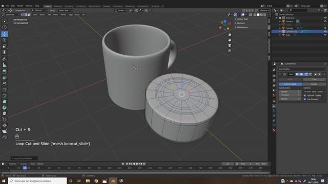 Cup and cookies - Blender tutorial - FREE 3D MODEL смотреть онлайн