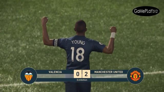 VALENCIA VS MANCHESTER UNITED - UEFA Champions League [UCL] - PES 2019 Gameplay PC смотреть онлайн