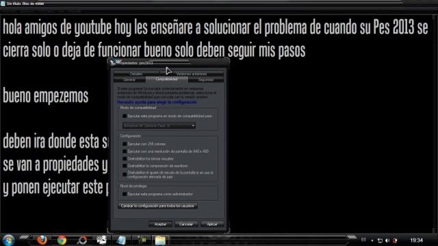 Como solucionar problema de cierre del PES 2013 смотреть онлайн