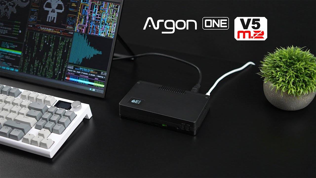 Argon ONE V5 & OLED Linux Powered 16GB Raspberry Pi 5 Mini PC Setup смотреть онлайн