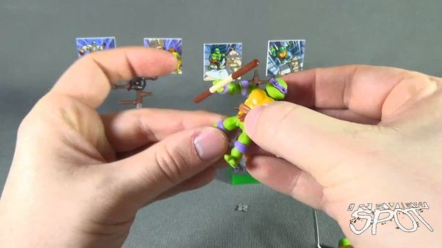 Collectible Spot - Mega Bloks Teenage Mutant Ninja Turtles Classic Series Donatello смотреть онлайн