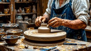 гончарный круг своими руками.mp4