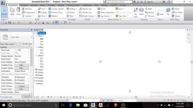 Project browser and Properties panel if missing in Revit | Hindi смотреть онлайн