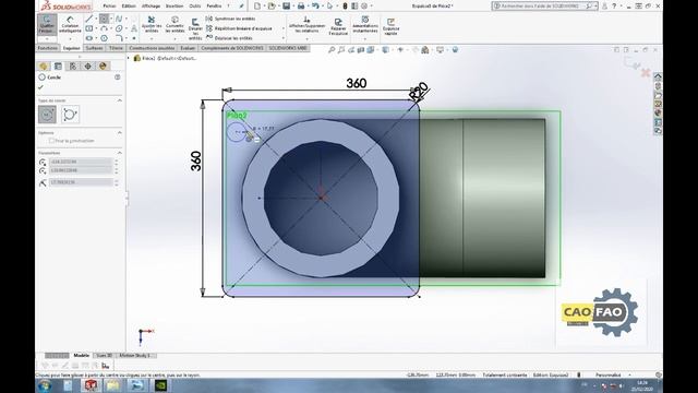SOLIDWORKS TUTORIAL - COUDE A DOUBLE BRIDE смотреть онлайн
