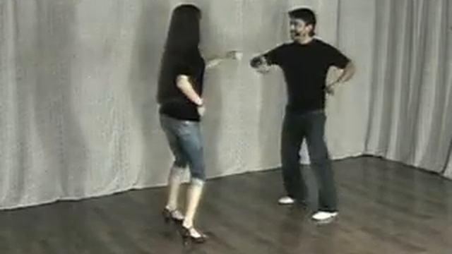Salsa Basic Footwork - Salsa Dance Lesson, Hector Gutierrez, Maria - guajira #1027 смотреть онлайн