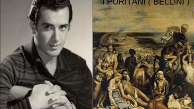 FRANCO CORELLI - " A TE O CARA " ( I PURITANI ) VINCENZO BELLINI смотреть онлайн