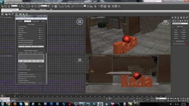 Exporting COD4 Maps to 3DS MAX - 3D Text - Rayfire - Tutorial (Part 2) смотреть онлайн