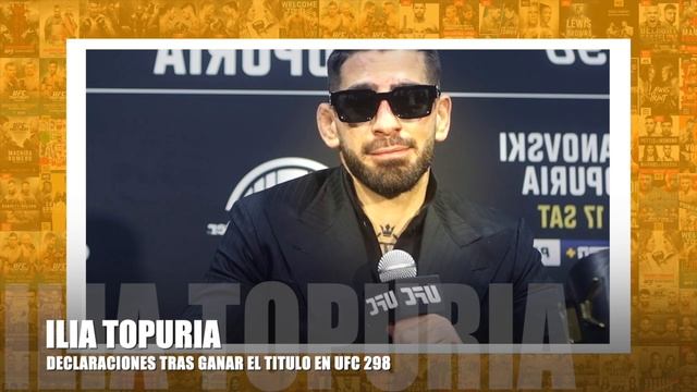 DECLARACIONES de ILIA TOPURIA tras NOQUEAR a ALEXANDER VOLKANOVSKI en UFC 298 | TOPURIA vs MCGREGOR смотреть онлайн