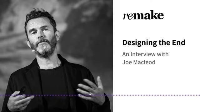 016. Joe Macleod: Designing the End смотреть онлайн