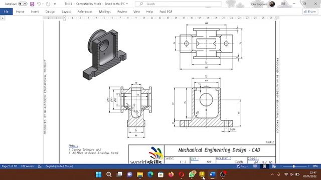 Bearing Pedestal Autodesk Inventor 2023 2022 2021 2019 Tutorials #inventor2023 #cad #solidworks #ca смотреть онлайн