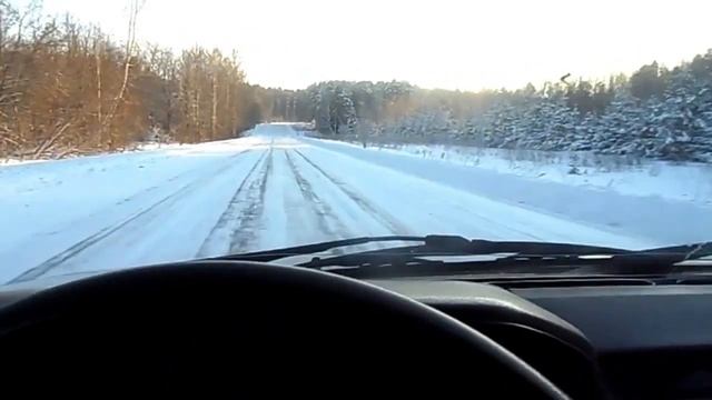 Зимний лес... смотреть онлайн