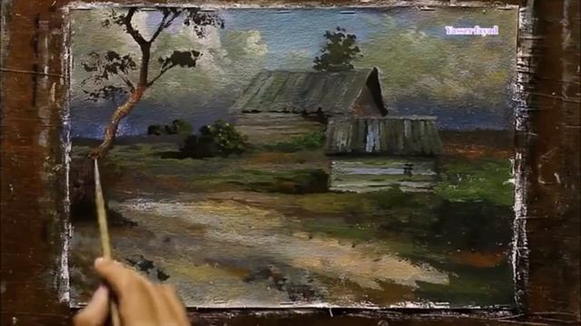 Acrylic Landscape Painting By Yasser Fayad